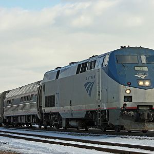 Amtrak #127 Botsford Yard in Kalamazoo