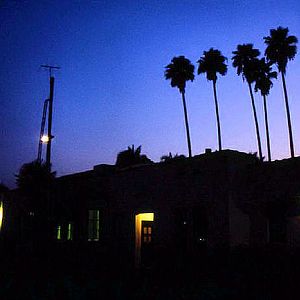 Santa Fe Depot at Night