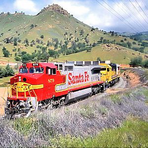 Santa Fe TOFC through Rowen