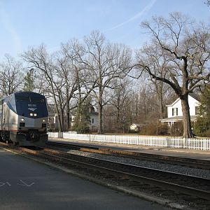 Amtrak Down Center St.