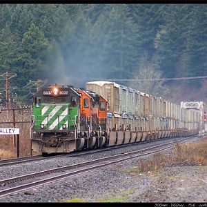 BNSF in Columbia River Gorge