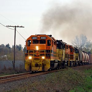 Portland & Western Manifest on UP Mainline Northbound