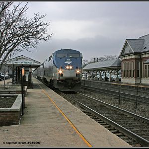 Western Springs, IL Amtrak 175