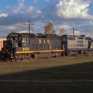 B&O GP40 - CSX SD35 - and?