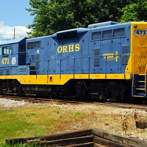 Orrville Historical Society Locomotive
