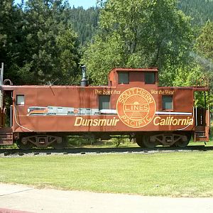 Dunsmuir caboose