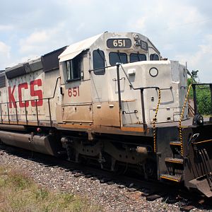 KCS Ghost heading south w/ BNSF