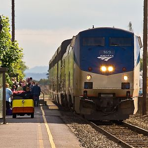 Amtrak Empire Builder at Edmonds.