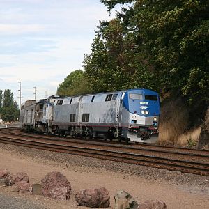 Amtrak @ Kalama, Washington
