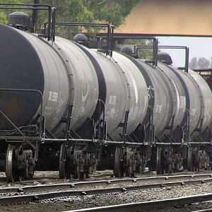 Tankers and Hoppers at UP Yard