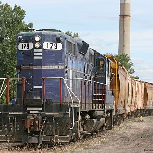 MMRR #179 working in Muskegon, MI