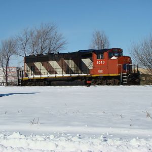 WAMX 4010 IN SNOW