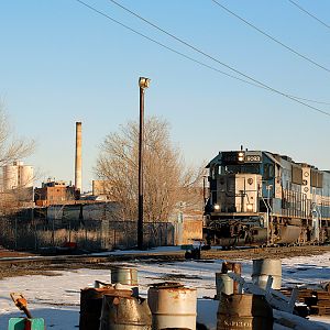 EMD 9093 Switching At Longmont, CO