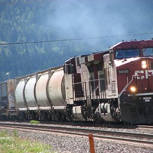 CP 9656 leads freight