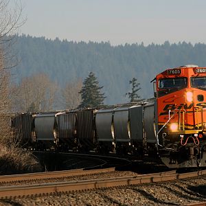 M-EVEVAW southbound through Meeker Curve