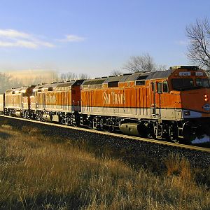 Early Morning Ski Train