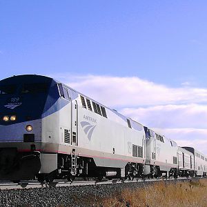 Amtrak #5 Heading West