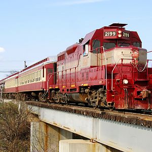 GVR 2199 Departing Fort Worth Stockyards