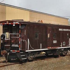 Providence and Worcester Caboose 5001