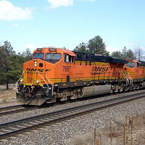 BNSF 7687