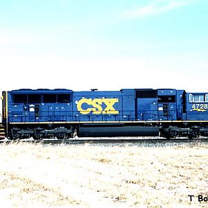 CSX SD70AC 4728