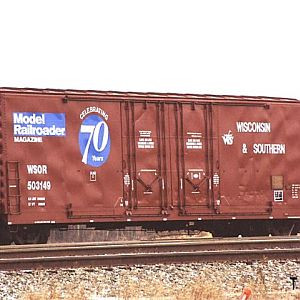 Model Railroader Boxcar