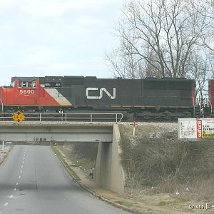 CN 5600 - SD70I - M.J. Scanlon