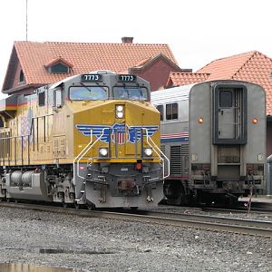 Union Pacific 7773 Centralia