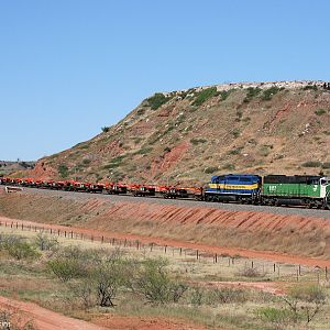 BNSF 8187 - Heman OK