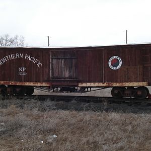 Wooden Freight Car