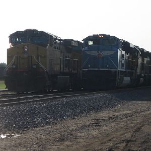 UP 1982 at the "Hard Road" in Boone