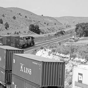 Westbound Double Stack at Oxman