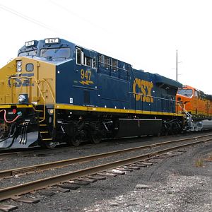 CSX, New, GE Locomotive, Erie, PA.