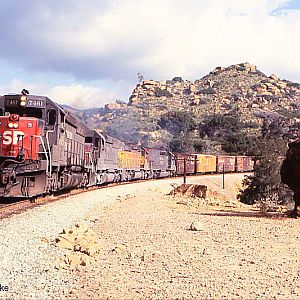 Southern Pacific Through Santa Susana