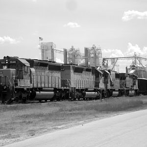 UP Train at McNeil, TX