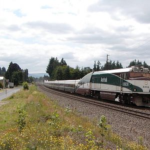 Amtrak Cascades Winlock