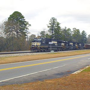 NS 921 Ballast Train