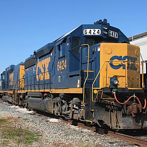 CSX 6424 & 2248