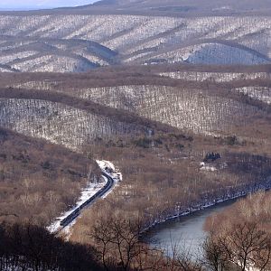 High Above the Magnolia Cut-Off