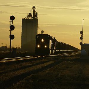 Westbound coal empty