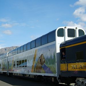 Eagles Soar & Grizzlies Prowl on Alaska Railcars