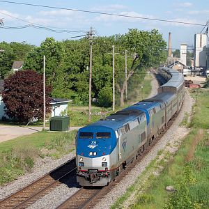 Empire Builder at Columbus