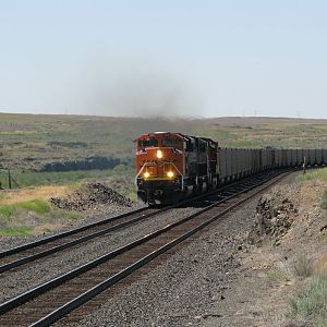 Eastbound Coal Train at Mohler