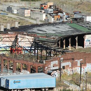 Southern Pacific Bayshore Roundhouse