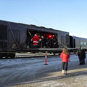 2009 CPR Christmas Train Welcome to Saskatchewan!