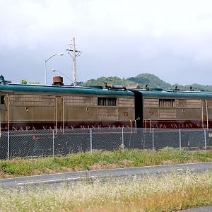 NVWT - Alco FP's pulling the Wine Train