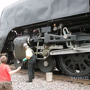 Brakeman checking things out in Coffeyville, KS
