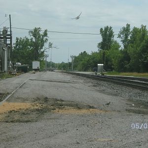 Baxter Springs yards, southern view