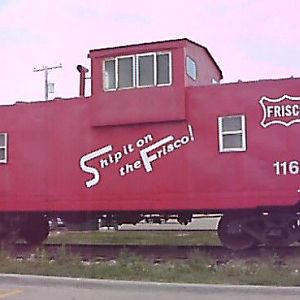 Frisco Caboose 1163