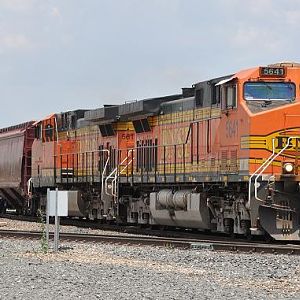 BNSF 5641 "24 Hours @ Saginaw"